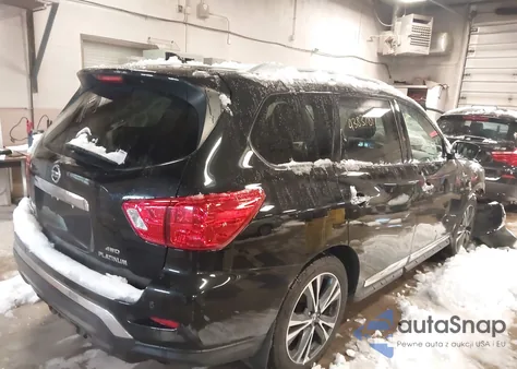 2020 Nissan Pathfinder Platinum 4Wd из США, поврежденный, VIN 5N1DR2DM4LC577418